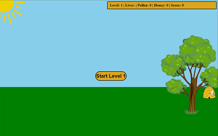 Bee Game Screenshot